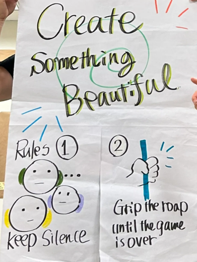 Rope Game 1 Center piece overview Day 2